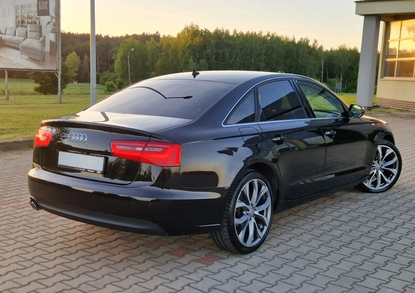 Audi A6 cena 59999 przebieg: 180000, rok produkcji 2013 z Mława małe 191